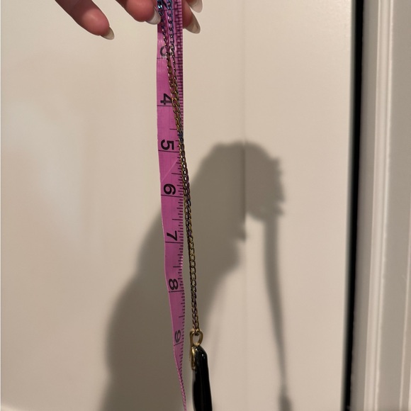 Colorful Rectangular Pendant Necklace - Picture 9 of 10